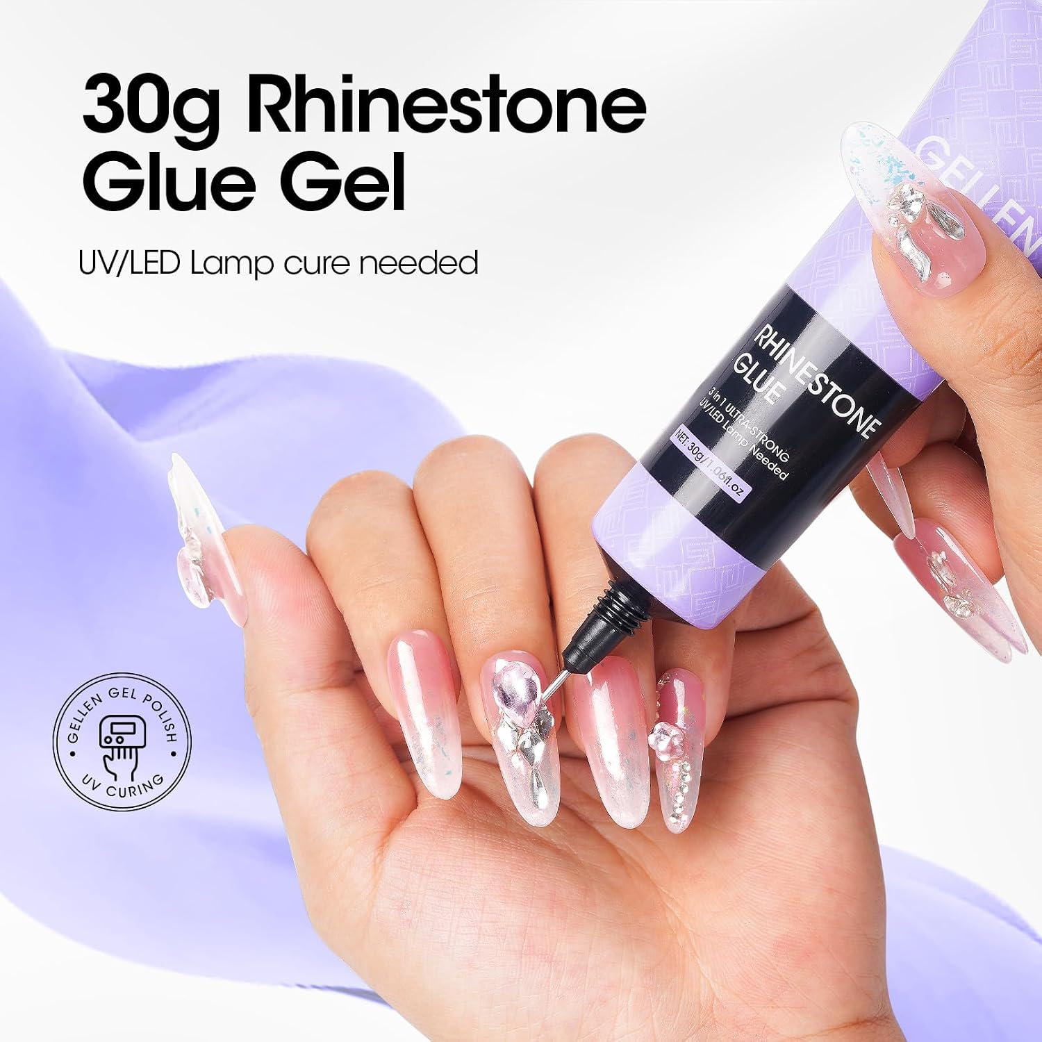Detalle 2 de GELLEN Nail Rhinestone Glue 30g