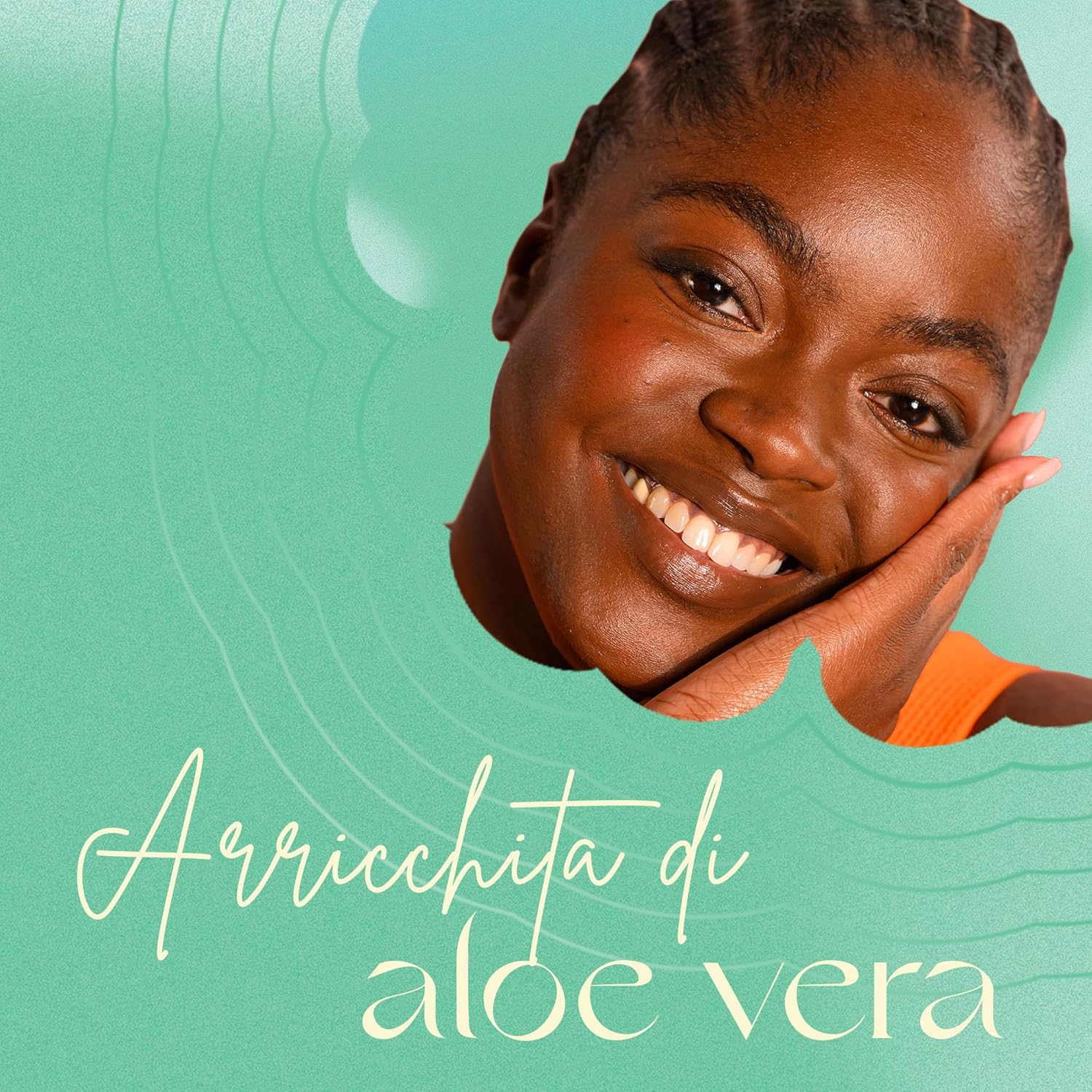 Detalle de Hawaiian Tropic Crema Doposole Idratante con Aloe, 180 ml: idratazione dopo sole per una pelle morbida e profumata