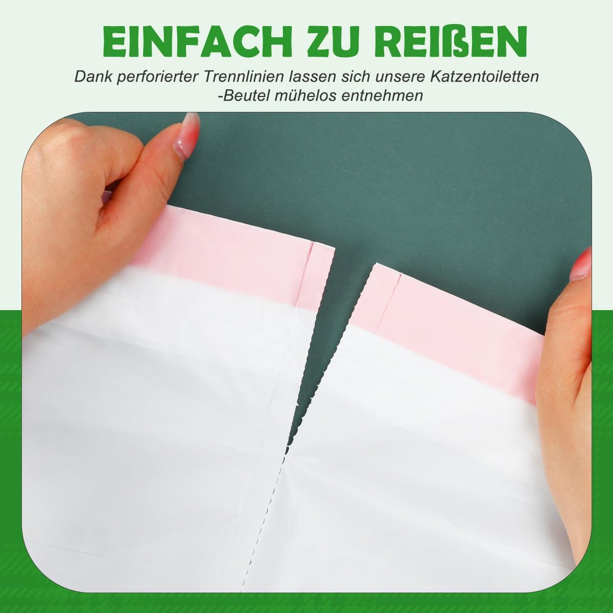 Detalle 2 de SZEE 20 Stück Selbstreinigend Katzenklo Beutel 63,5×40,6cm
