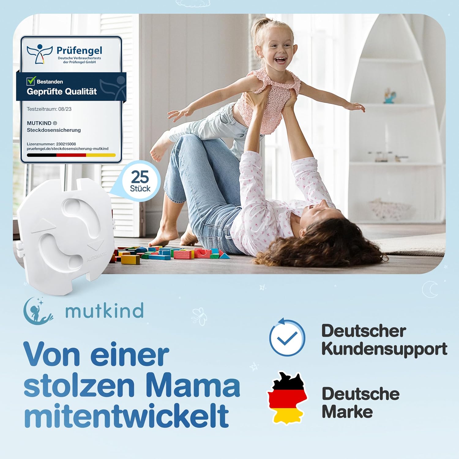 Thumbnail 6 de MUTKIND 25x Steckdosen Kindersicherung