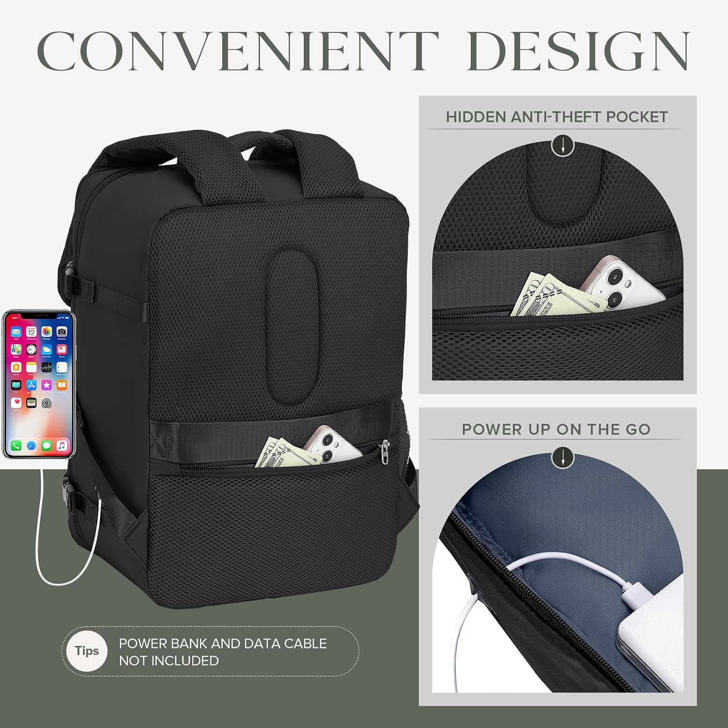 Thumbnail 3 de Hayayu Ryanair Cabin Bag 24L