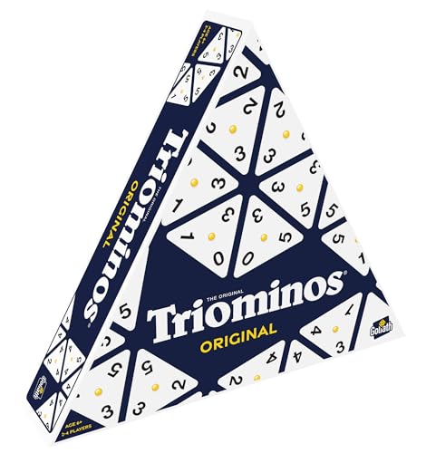 Detalle de Goliath Triominos Deluxe — Jeu de société triangulaire pour 2 à 4 joueurs (à partir de 6 ans)