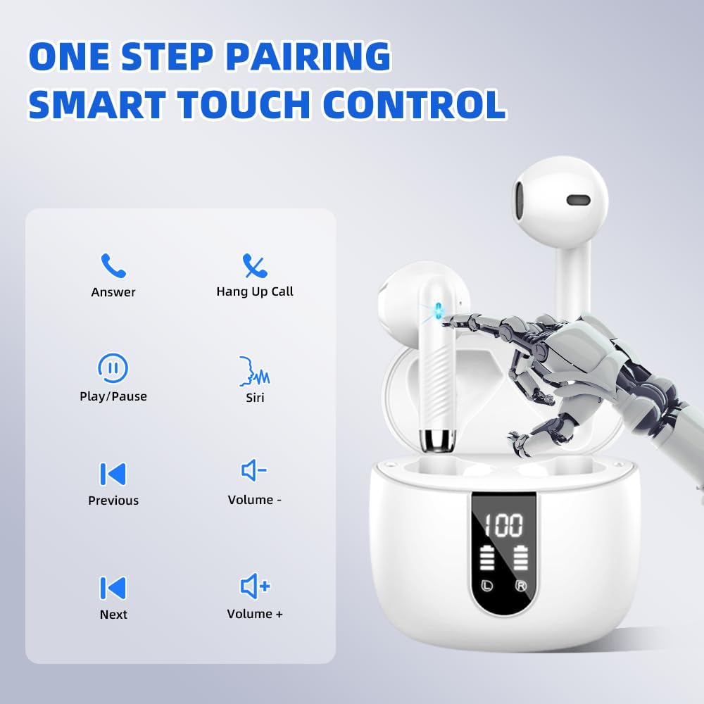 Thumbnail 4 de PWTEK Wireless Earbuds