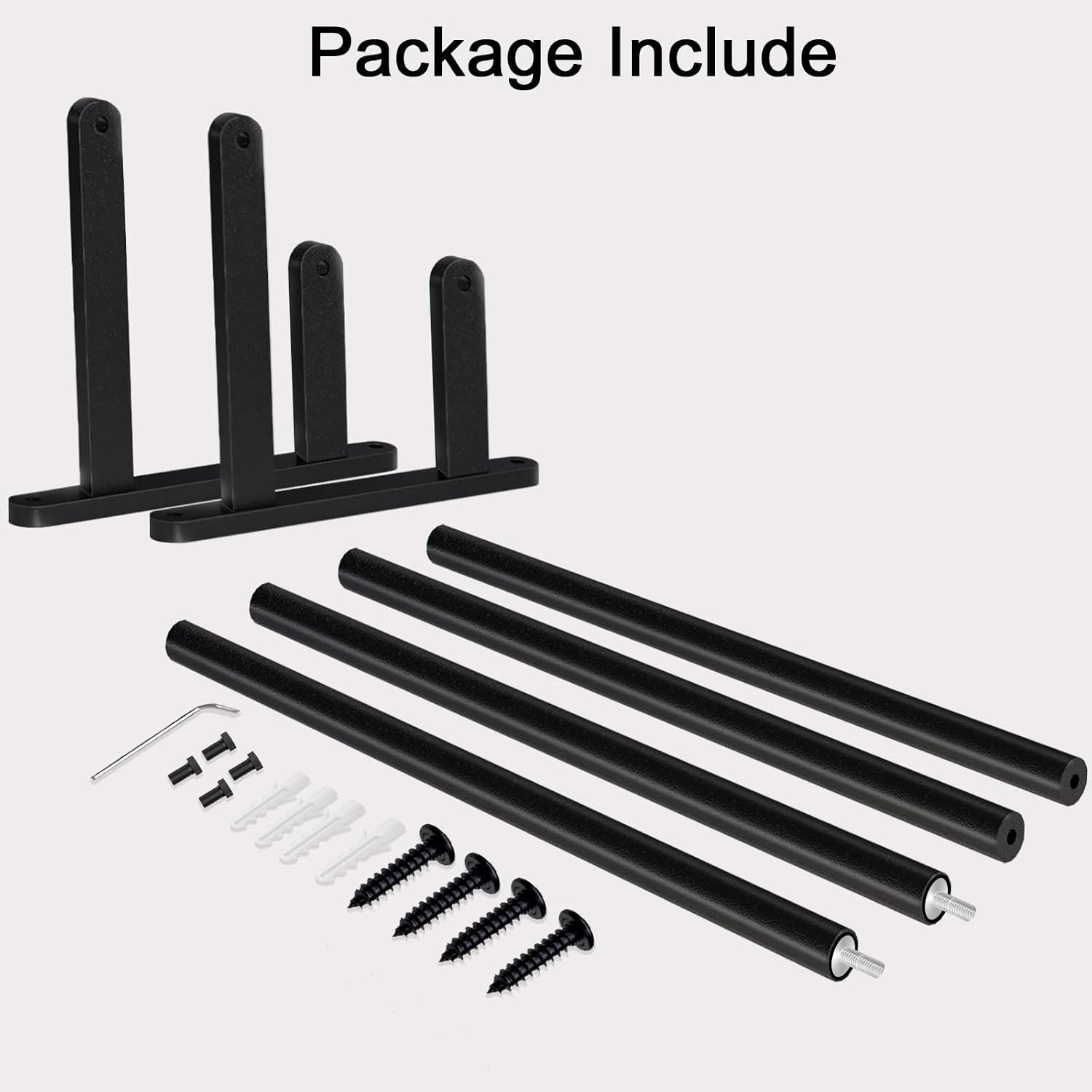 Thumbnail 6 de JIAPAIDUO Double Towel Bar, 24-Inch