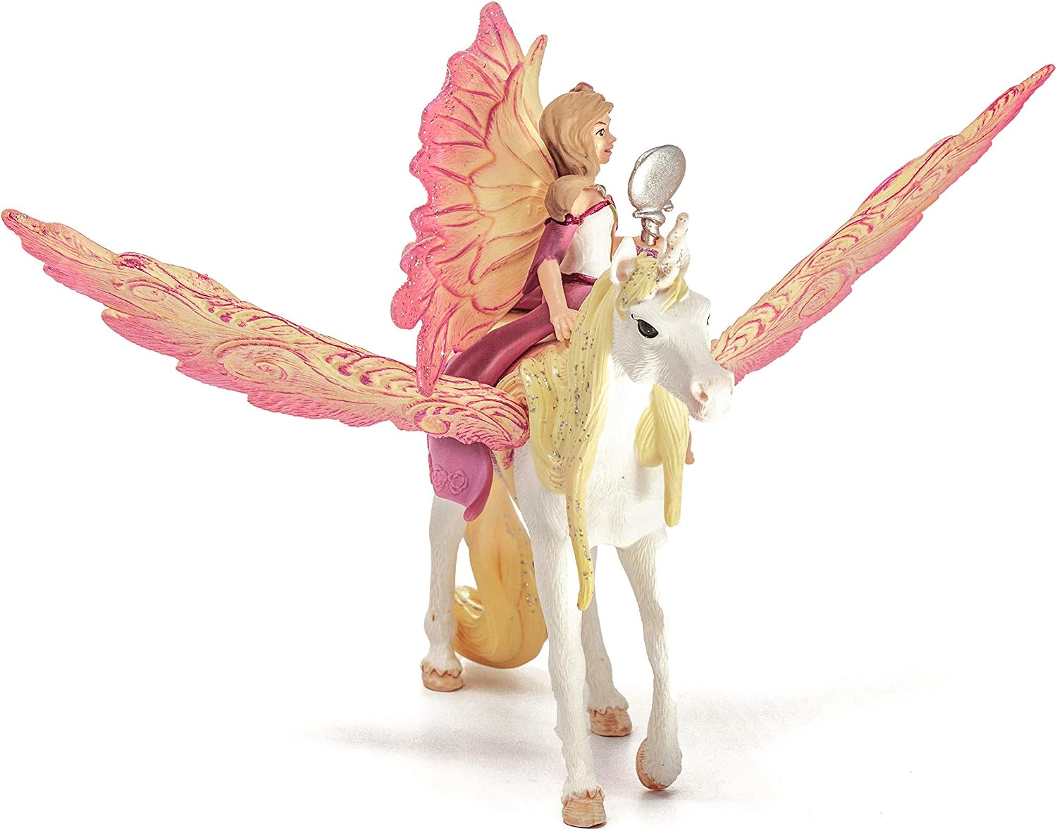 Detalle 2 de Schleich Feya Pegasus-Einhorn Spielfigur ab 5 Jahren 🦄