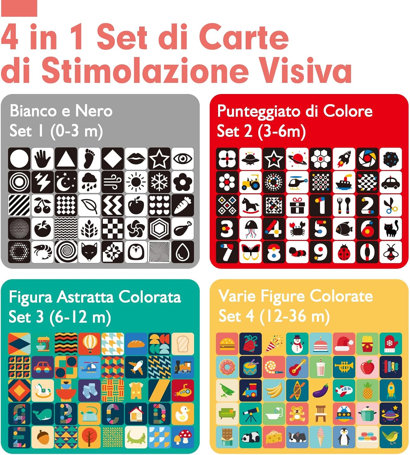 Thumbnail 2 de hahaland Flashcards neonato 80 pezzi 🧠