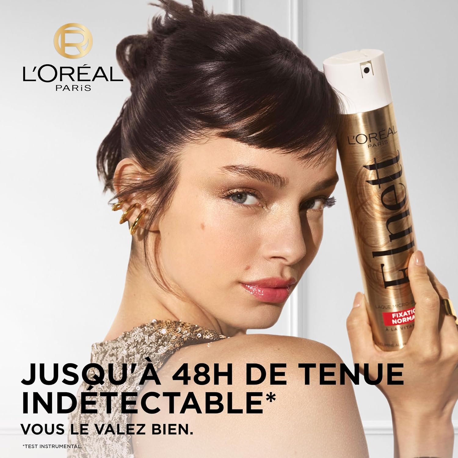 Thumbnail 1 de L’Oréal Paris Elnett Laque Fixation Extra Forte 72H – 300 ml
