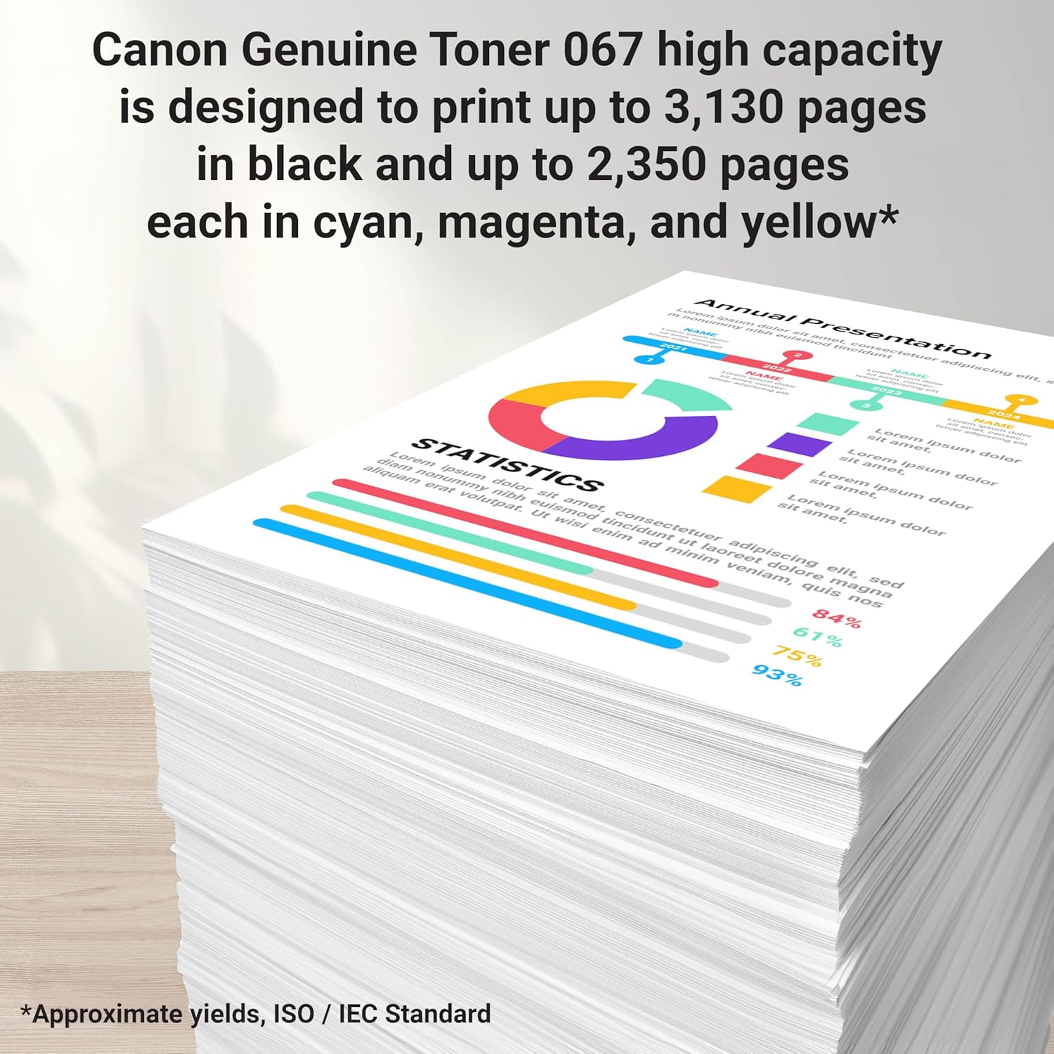 Thumbnail 2 de Canon 067 Yellow Toner 2,350 pages 🖨
