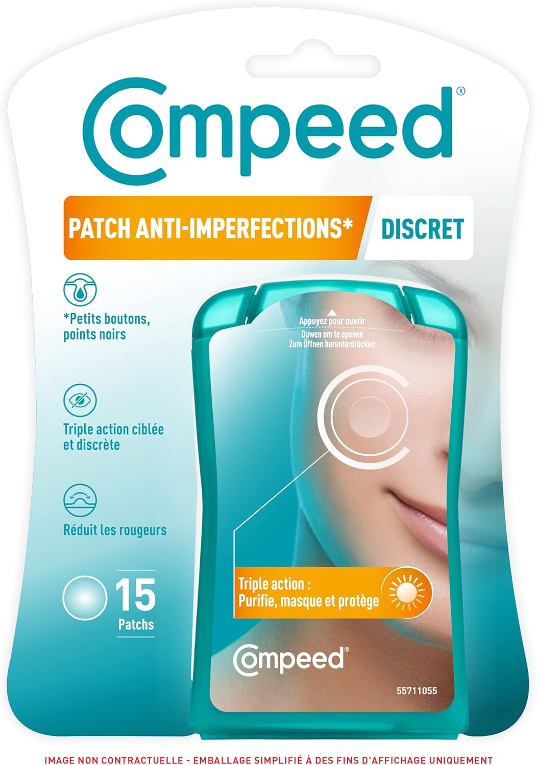 Compeed Patch anti-imprefections