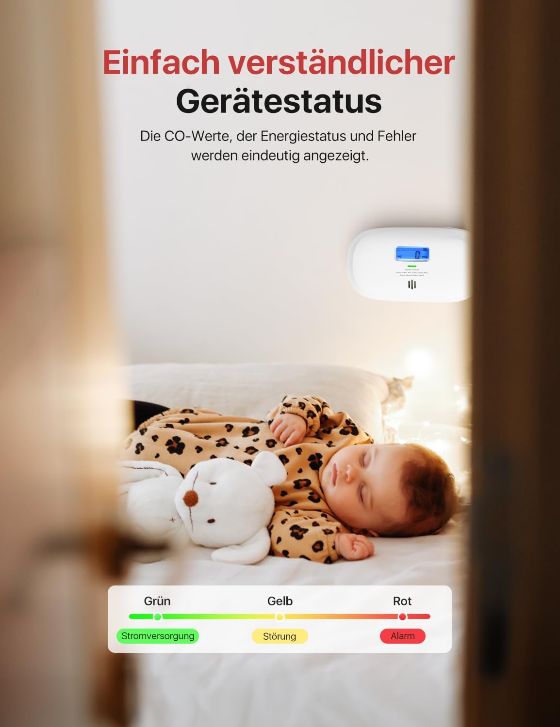 Thumbnail 6 de X-Sense XC0C-SR Kohlenmonoxidmelder 10 Jahre