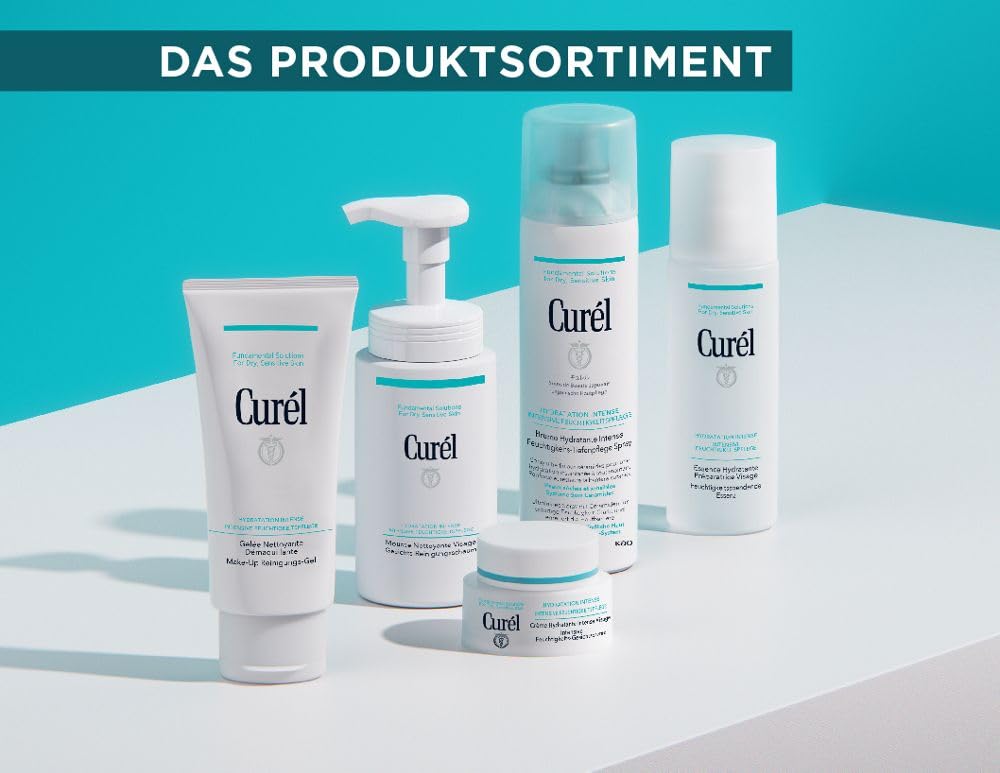 Thumbnail 6 de Curél Make-Up Reinigungs-Milch – sanfte 200 ml für trockene und empfindliche Haut mit Ceramiden