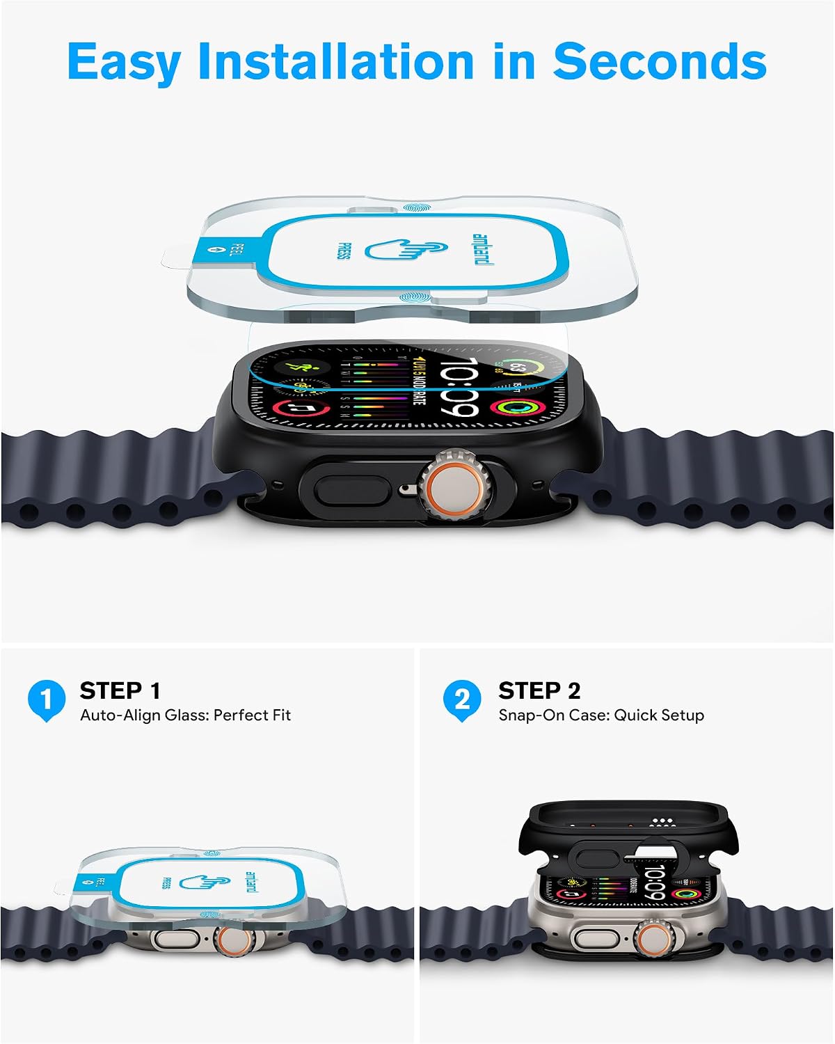 Detalle de amBand Metal Case for Apple Watch Ultra 49mm