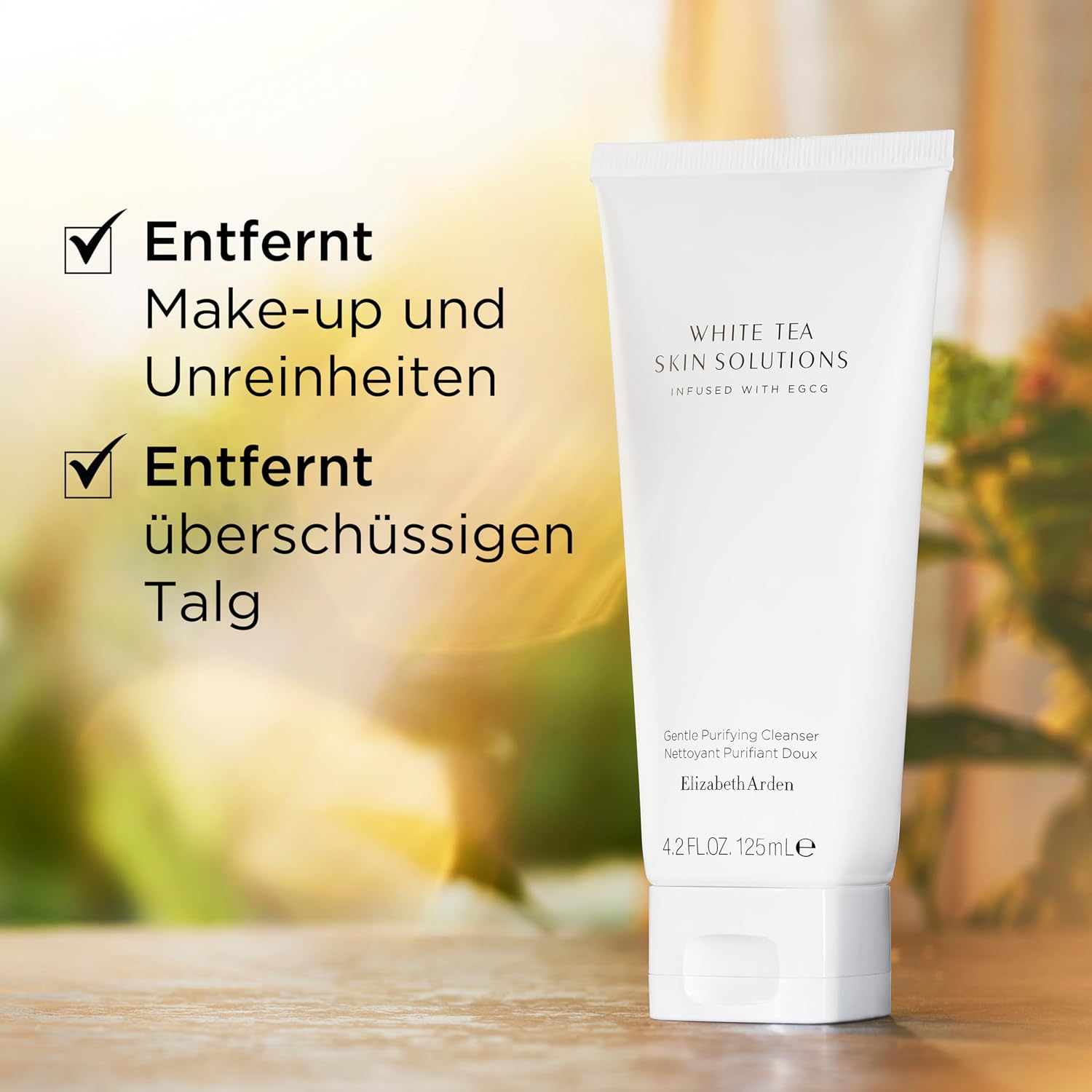 Thumbnail 1 de Elizabeth Arden White Tea Skin Solutions Gentle Purifying Cleanser – Reinigungsgel 125 ml