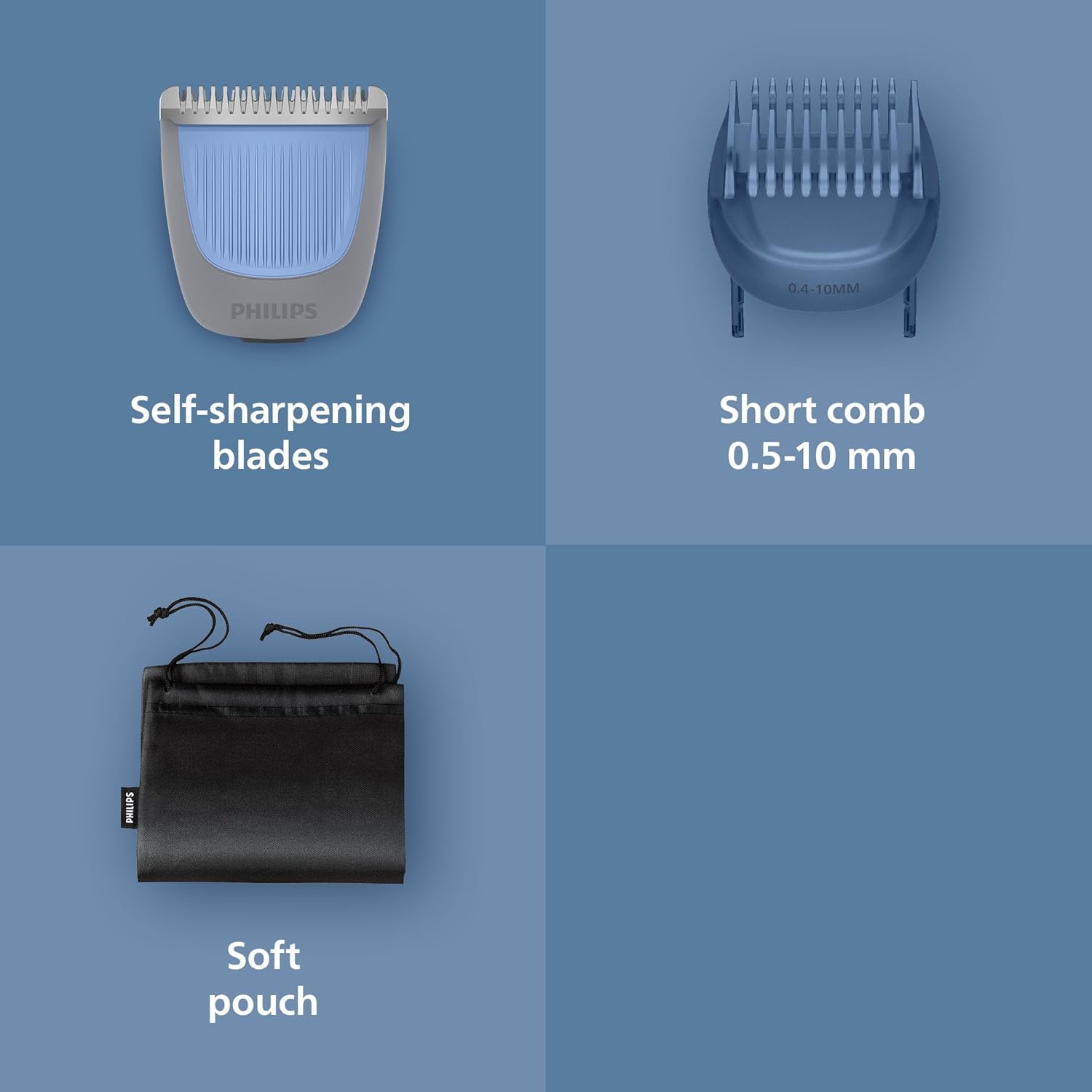Detalle 2 de Philips BT3619/15 Beard Trimmer 20 settings