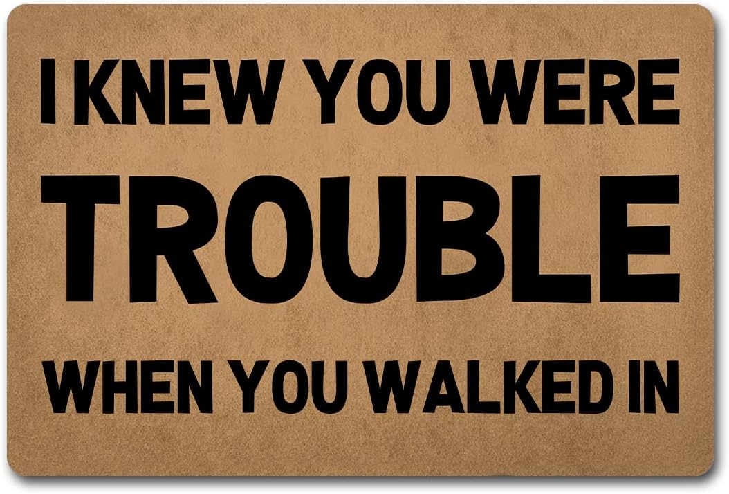 Detalle de Funny Welcome Doormat 23.7 x 15.9 in