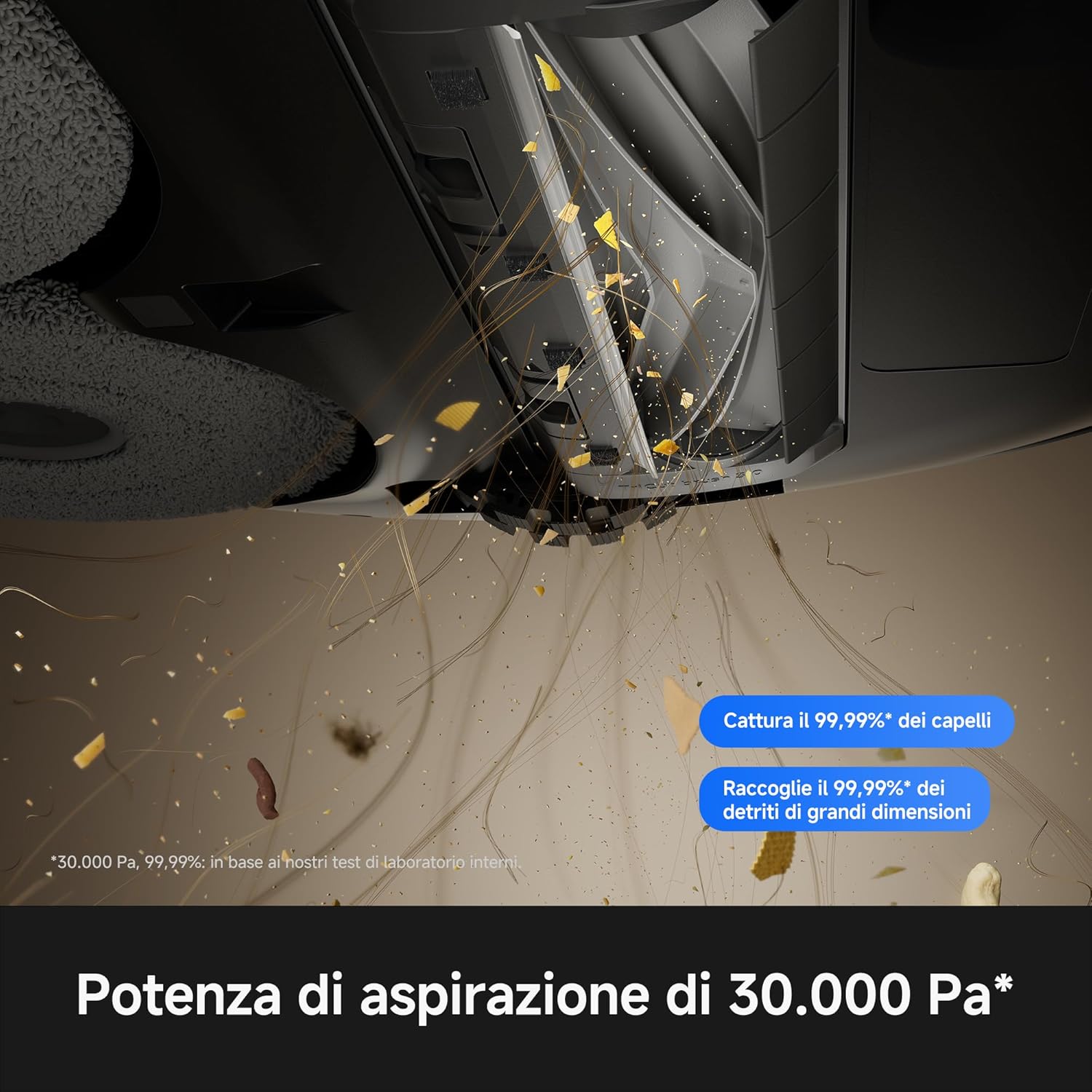 Thumbnail 2 de Mova P70 Pro Ultra robot aspirapolvere con 30.000 Pa, 12 N e mopping automatico