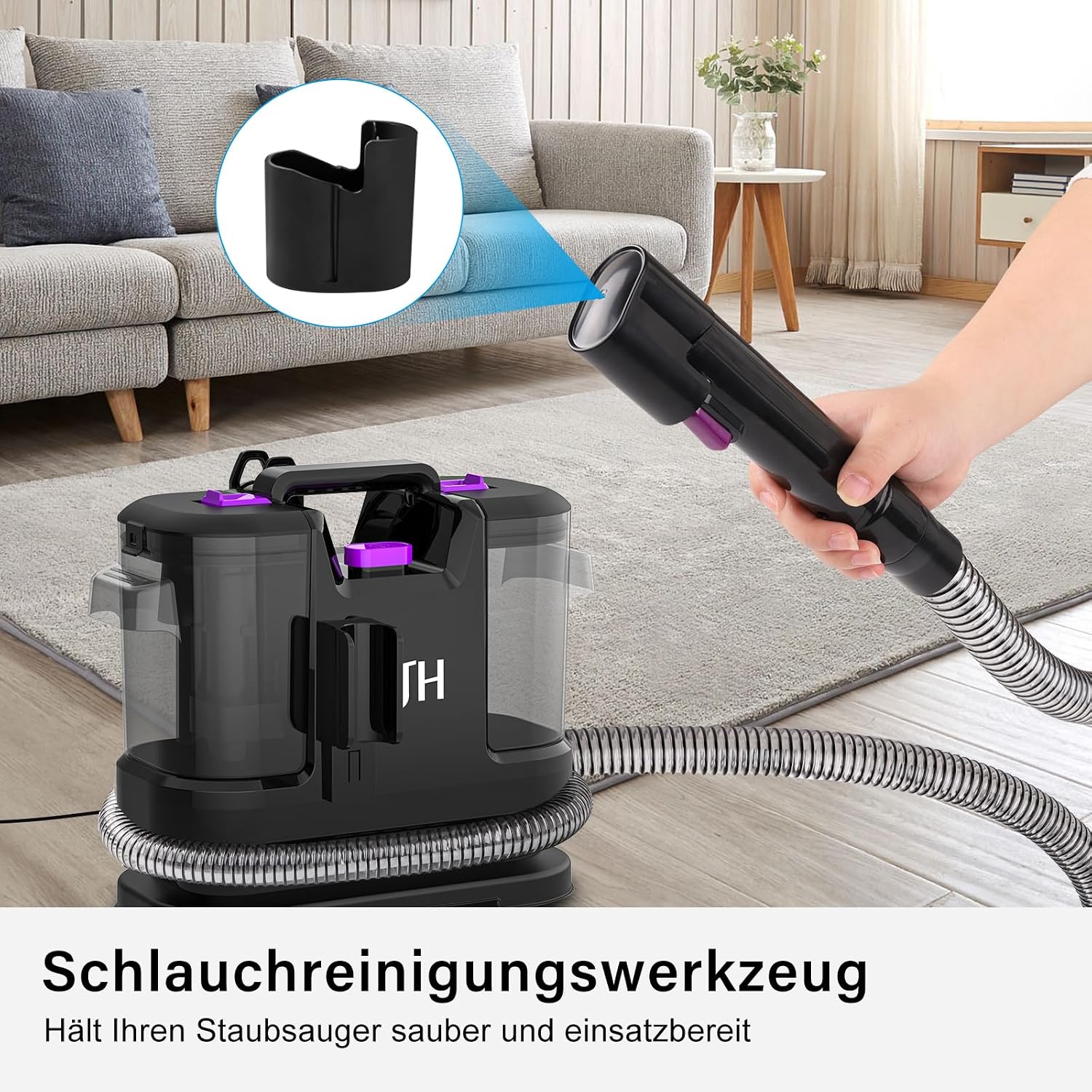 Thumbnail 5 de Polsterreiniger Nassauger 450W Teppichreiniger 12kPa