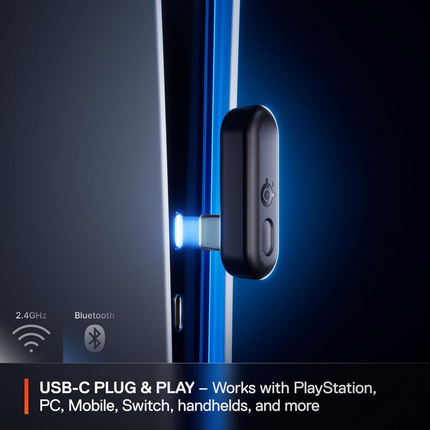 Thumbnail 6 de SteelSeries Arctis Nova 3P Wireless headset for PS5, PC and Switch (white) with mobile app control