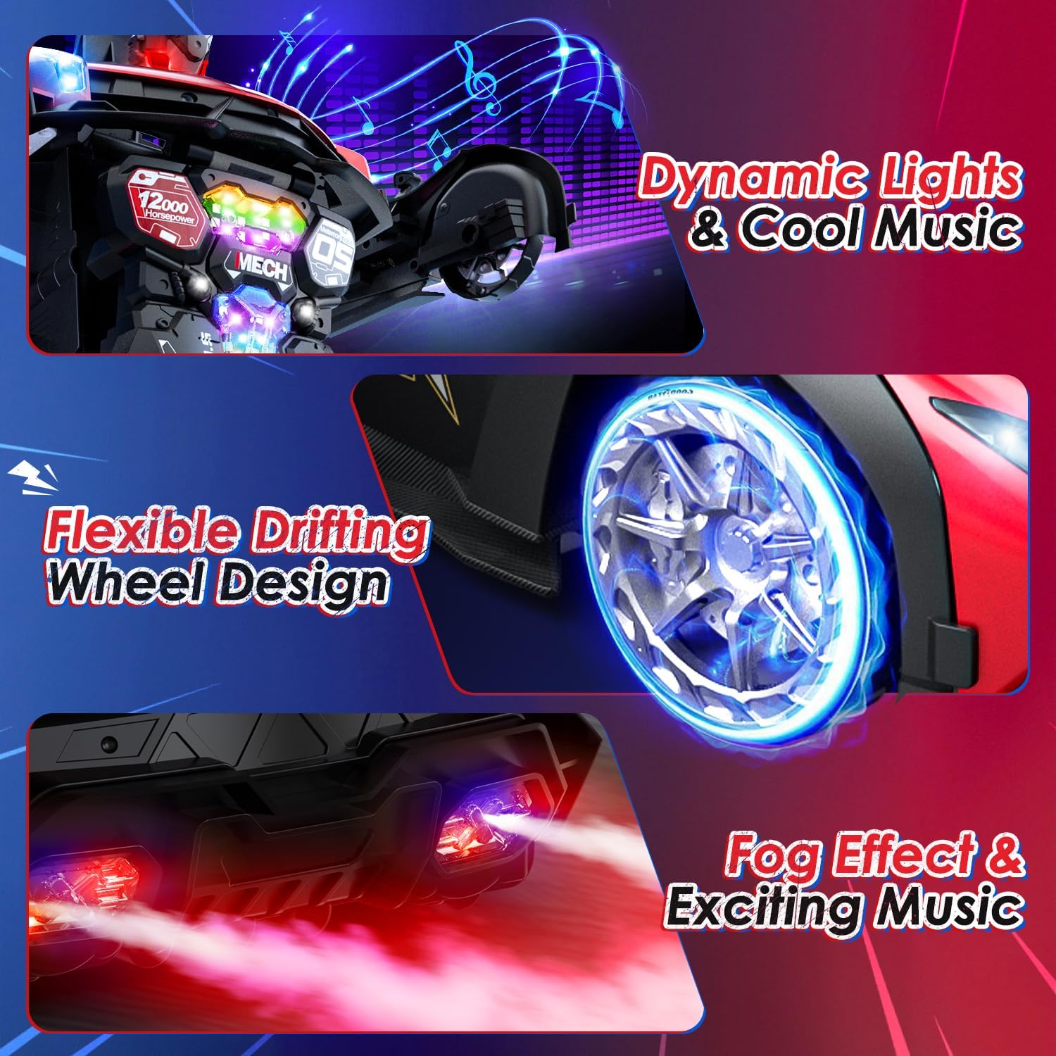 Thumbnail 6 de Holyton 1:10 Scale Transforming RC Car & Robot with Gesture Control