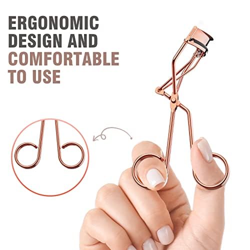 Thumbnail 6 de TOMEEM Eyelash Curler with Comb Rose Gold
