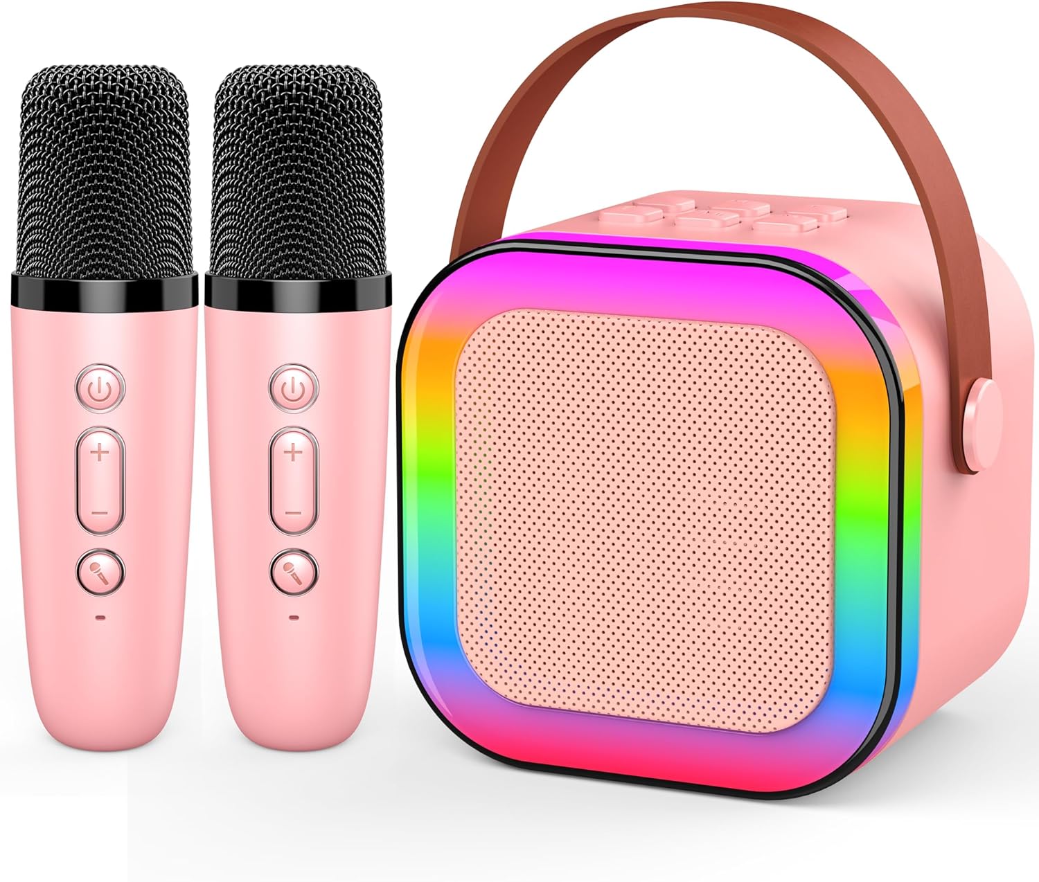 Detalle de Dislocati Regalo Bambina 3-12 Anni – Microfono Karaoke Bluetooth Portatile