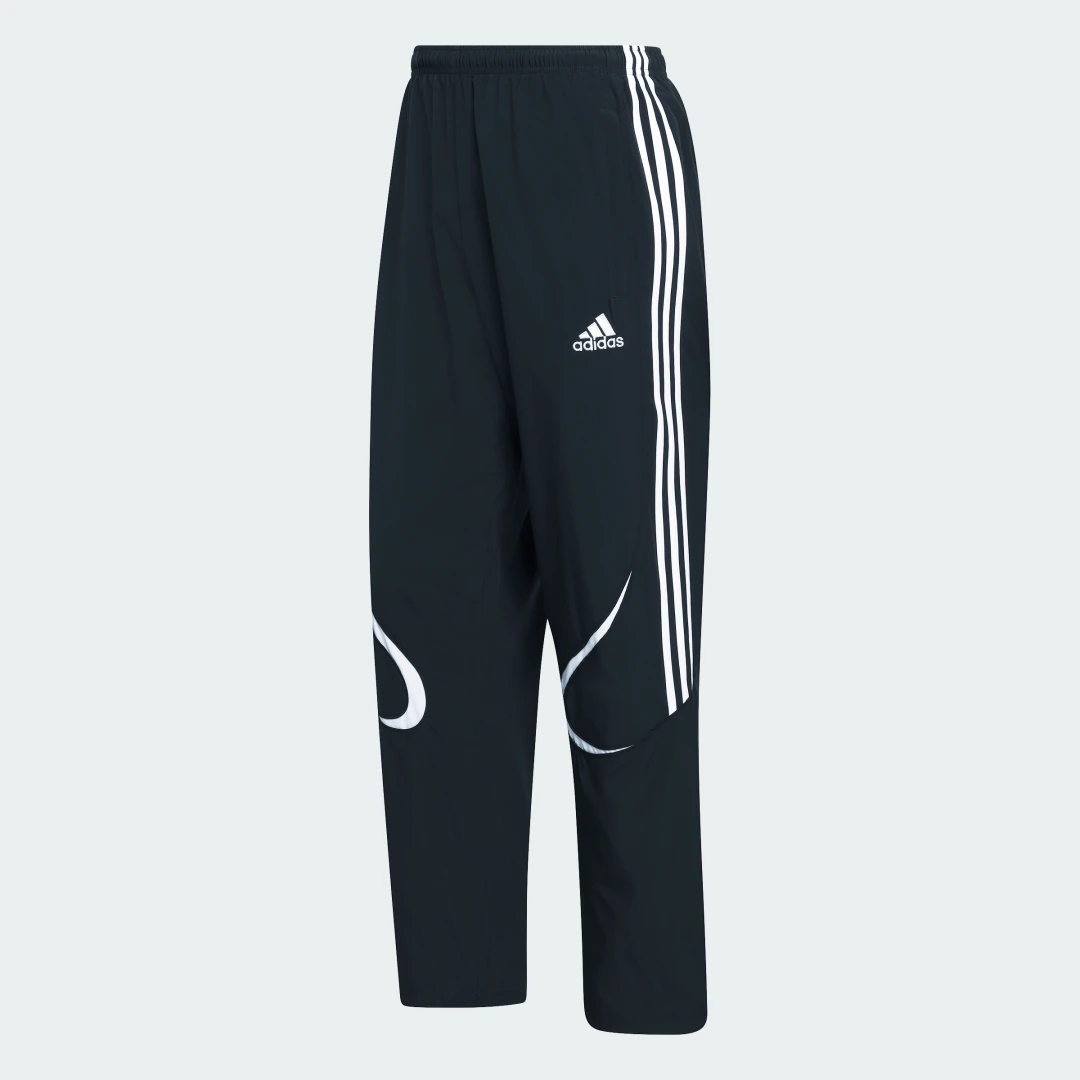 Detalle 2 de PANTALÓN Teamgeist Adicolor de Adidas (Negro)