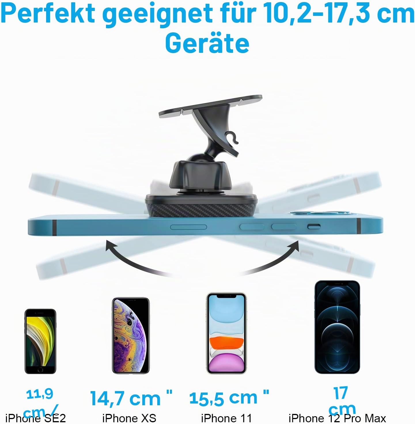 Thumbnail 6 de APPS2Car Handyhalterung mit 3,5–7 Zoll Magnet