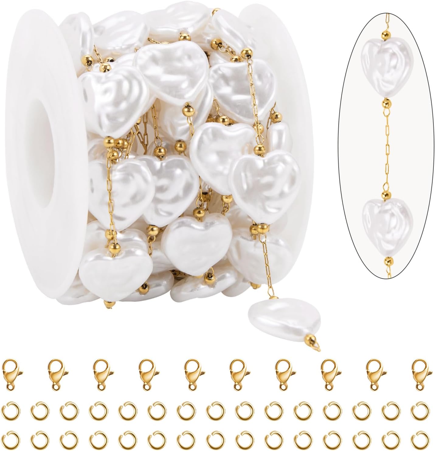 Detalle de KYUNHOO Jewelry-Making Chain, 3 Meters