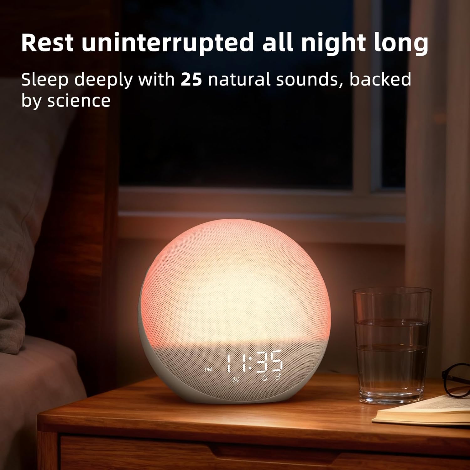Thumbnail 2 de Sunrise Alarm Clock 25 sounds 🕰