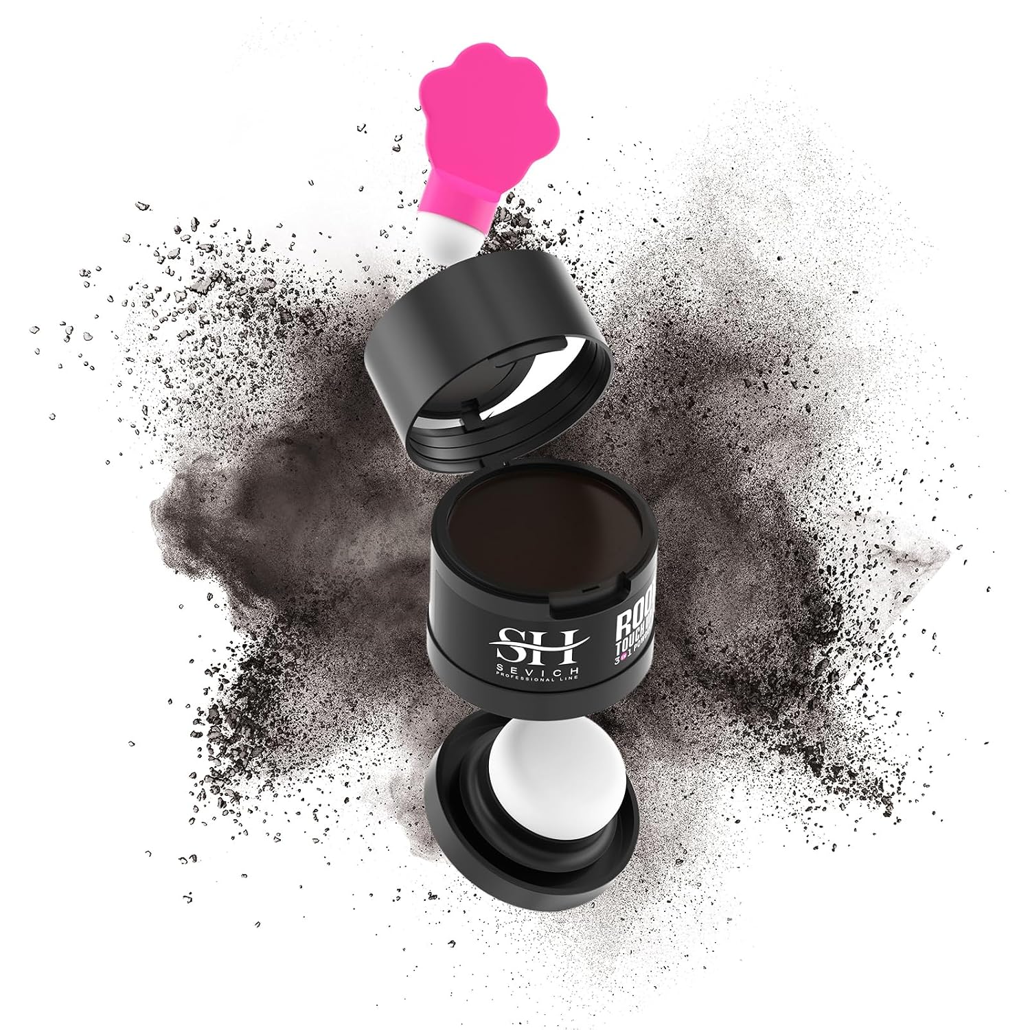 Detalle de Sevich Hairline Powder, Dark Brown