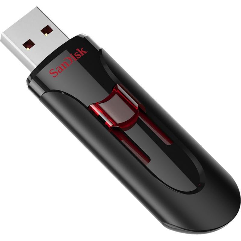 Detalle de Sandisk Cruzer Glide 128GB USB 3.2 Gen 1 Retráctil: rapidez y comodidad en una unidad portátil