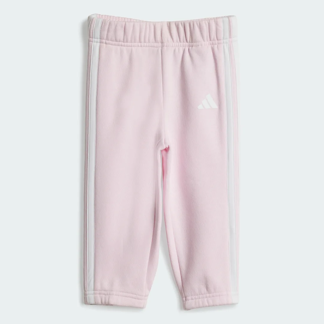 Thumbnail 3 de Conjunto Seasonal Essentials Tiberio Fleece 3 bandas (Bebé) de Adidas – Rosa
