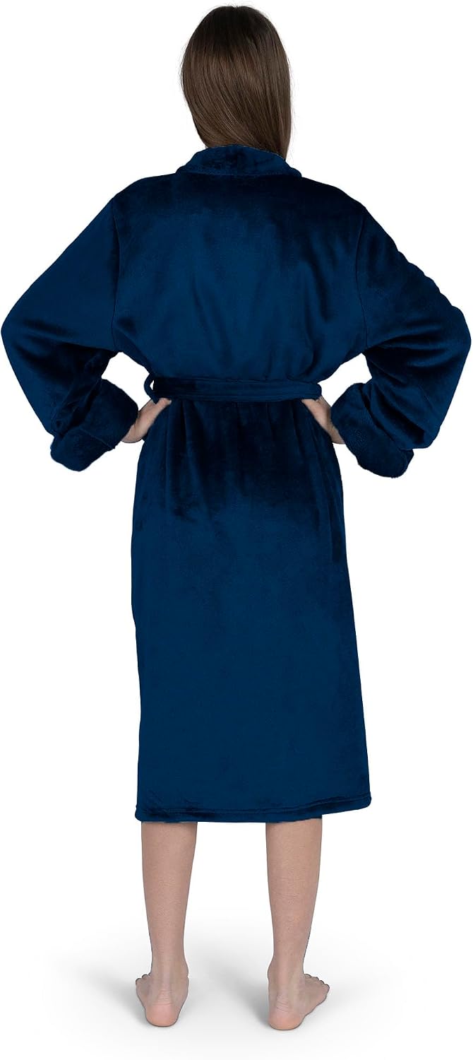 Detalle de NFL Silk Touch Women’s Robe S/M with Official Team Logo Patch