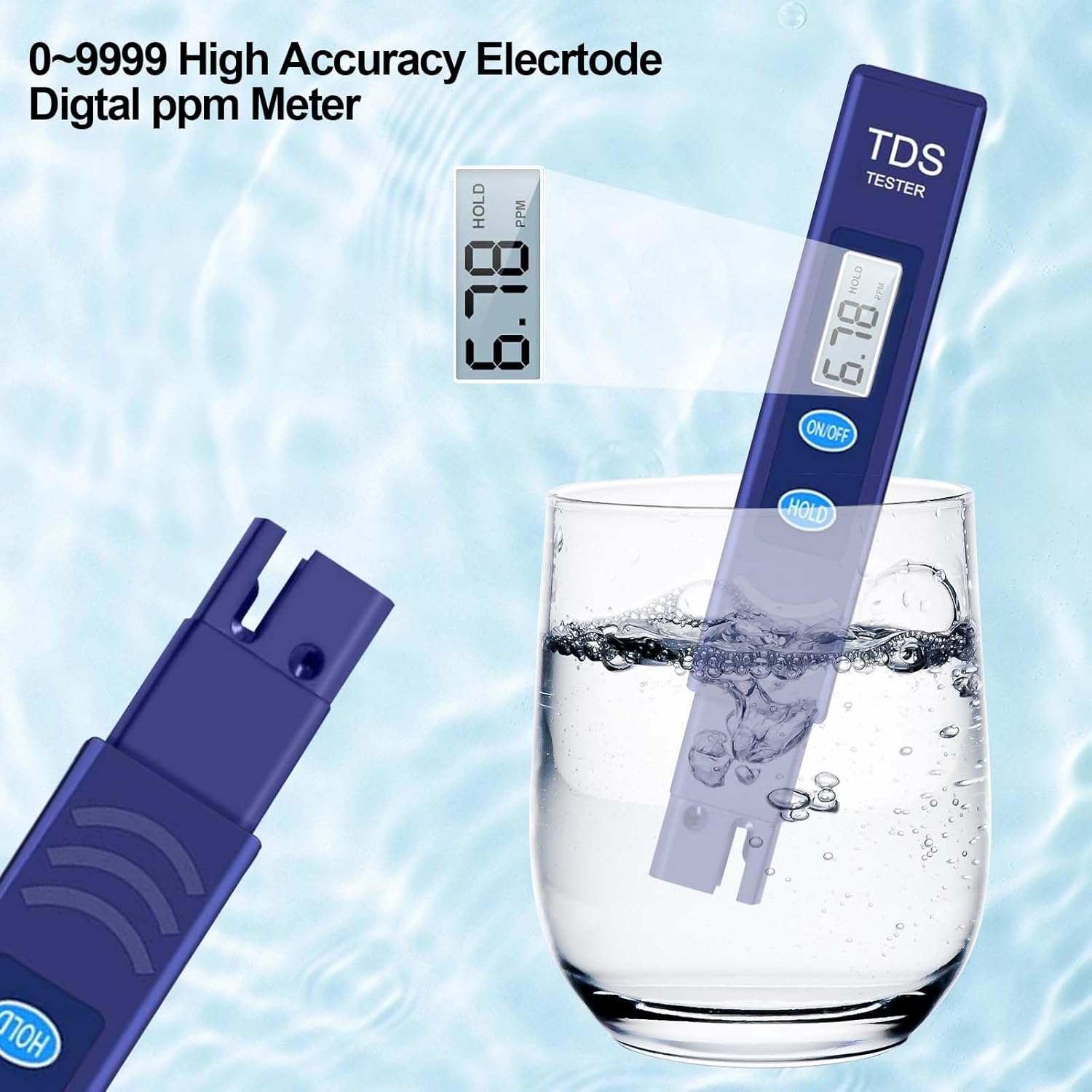 Thumbnail 1 de QNCIGER TDS Meter 0-9990 ppm