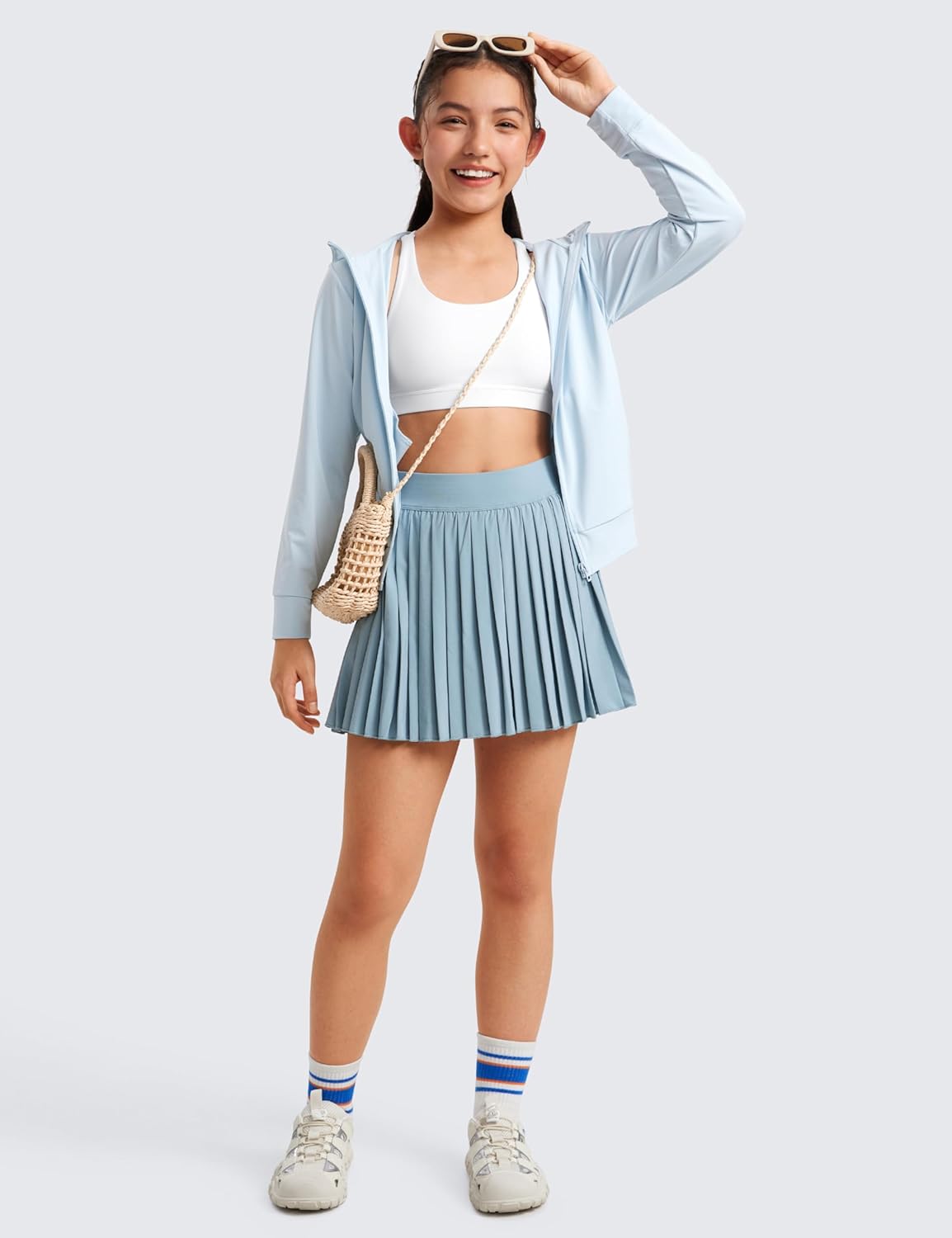 Thumbnail 3 de CRZ YOGA Ragazze Butterluxe Criss Croce Reggiseno Sportivo Yoga per Adolescenti