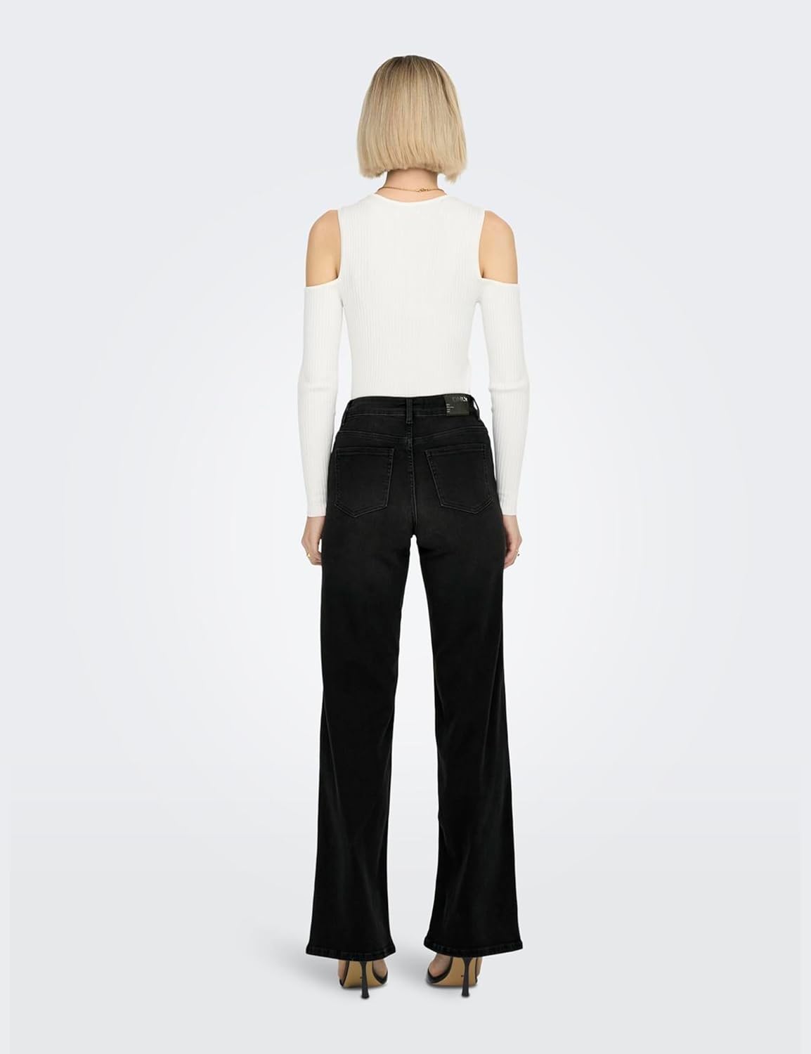 Thumbnail 4 de ONLY Jeans mit weitem Bein ONLMADISON Hohe Taille – Damenjeans