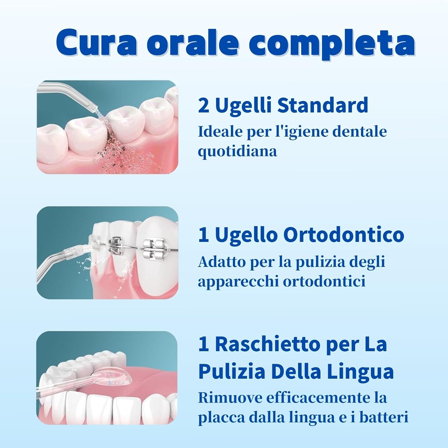 Thumbnail 3 de Idropulsore dentale portatile con 4 ugelli