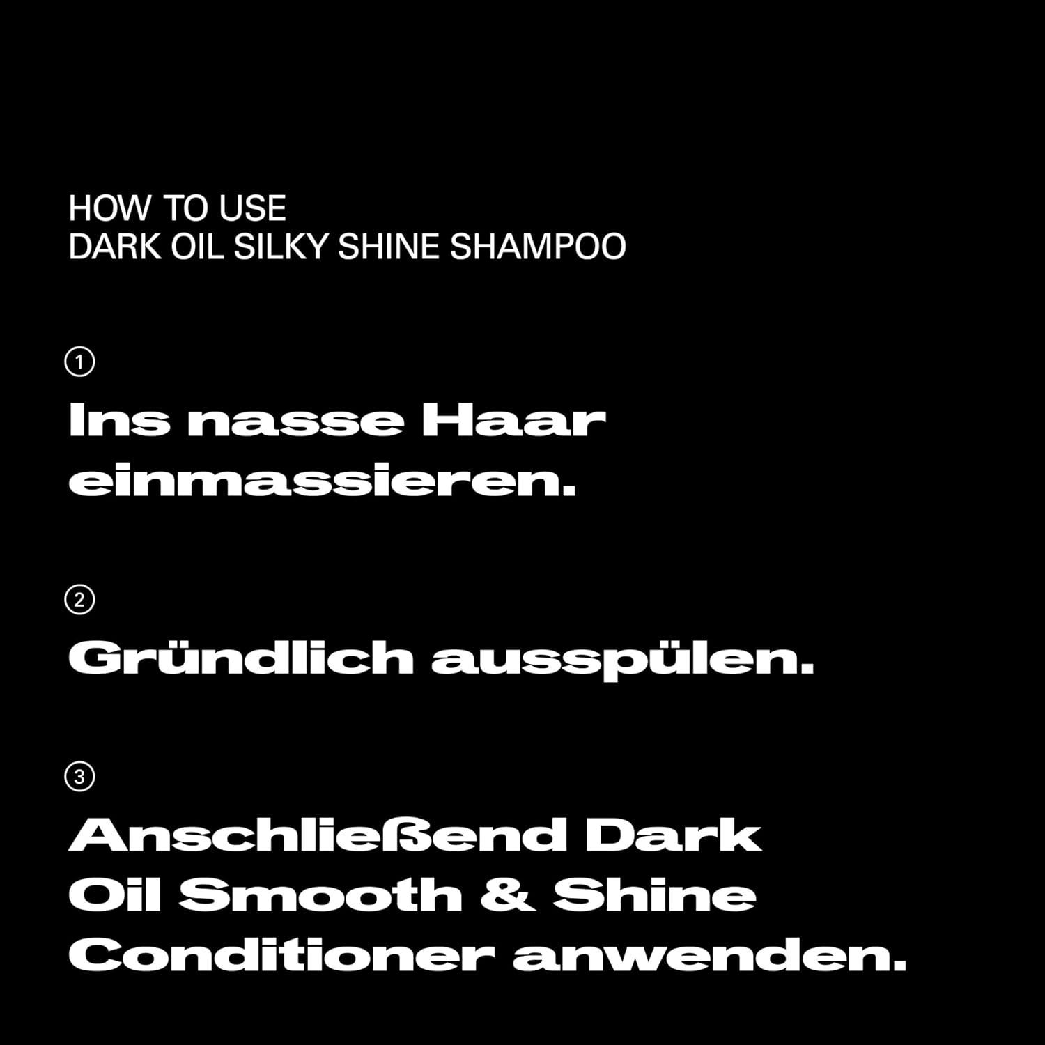 Thumbnail 5 de Sebastian Professional Dark Oil Silky Shine Shampoo – Pflegeshampoo mit Argan- & Jojobaöl für seidig-glänzendes Haar