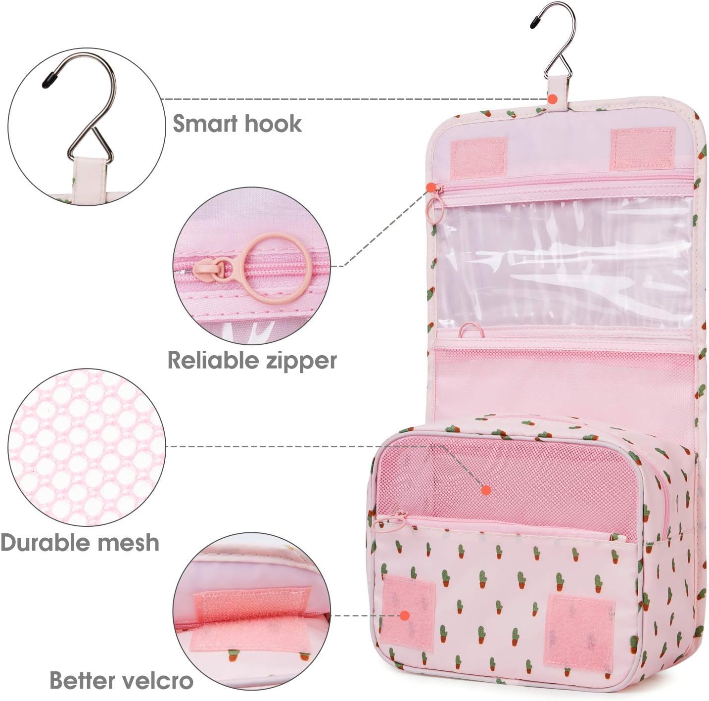 Detalle de Narwey Hanging Toiletry Bag