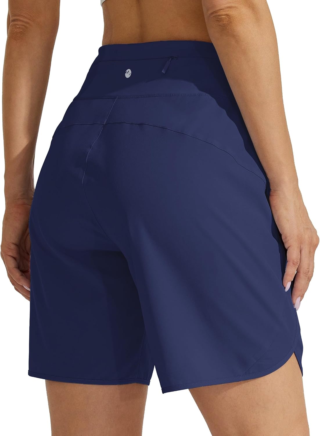Detalle 2 de Willit Women's 7" Athletic Running Long Shorts with Secure Zipper Pockets