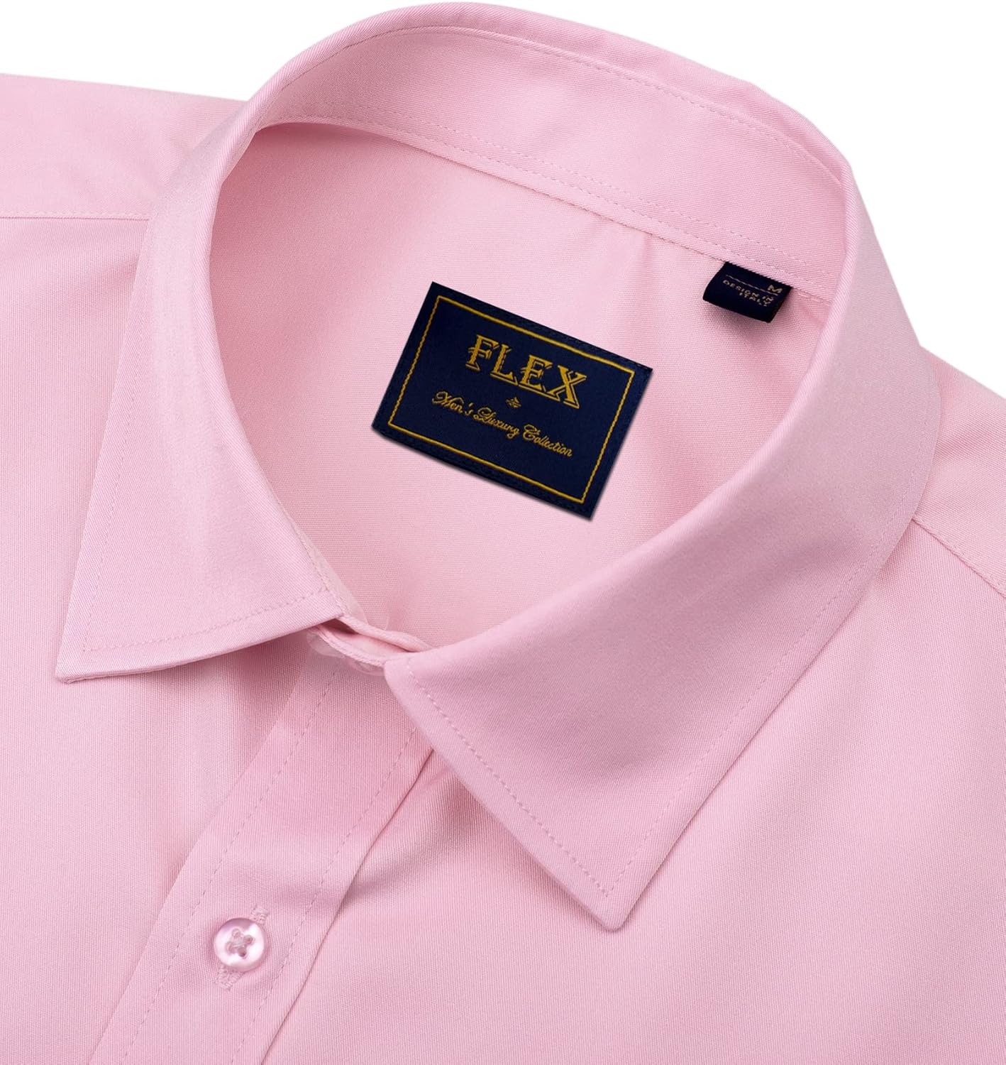 Thumbnail 2 de J.VER Men's Stretch Long Sleeve Dress Shirt (S-6XL) – Non-Iron, Wrinkle-Resistant, Regular Fit