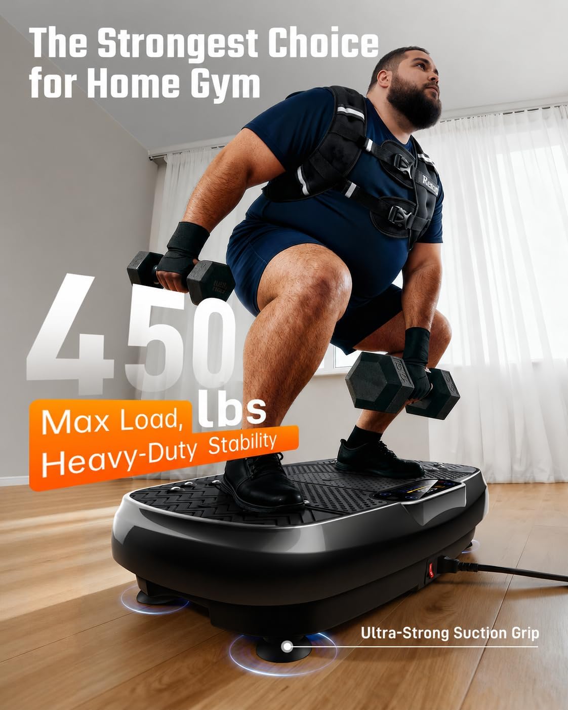 Detalle de Renoj Vibration Plate Exercise Machine 200 W