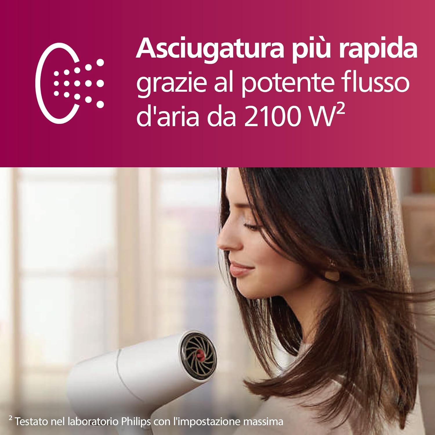 Detalle de Philips BHD500/20 asciugacapelli 2100 W