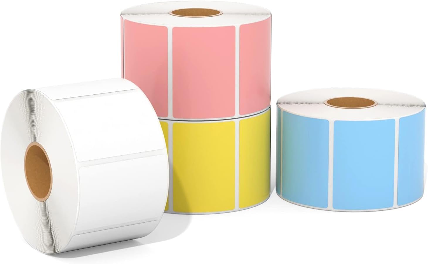 Thumbnail 6 de MUNBYN 50 x 50mm Rainbow Thermal Label Roll – 500 Labels for Business and DIY