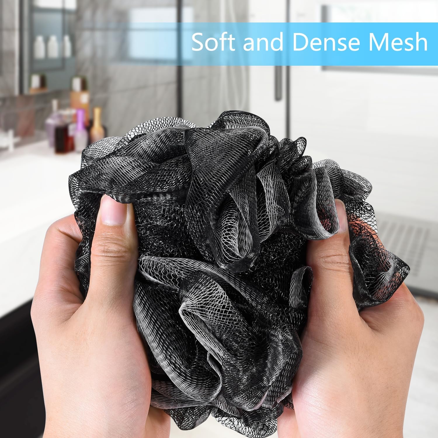 Thumbnail 2 de Yoget Bath Loofah Sponge 4 Pack