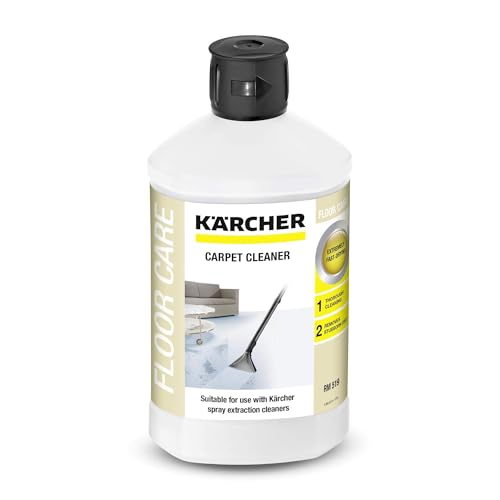 Detalle de Kärcher Nettoyant Moqutettes et Tapis RM 519, Blanc, 1 l (Lot de 1)