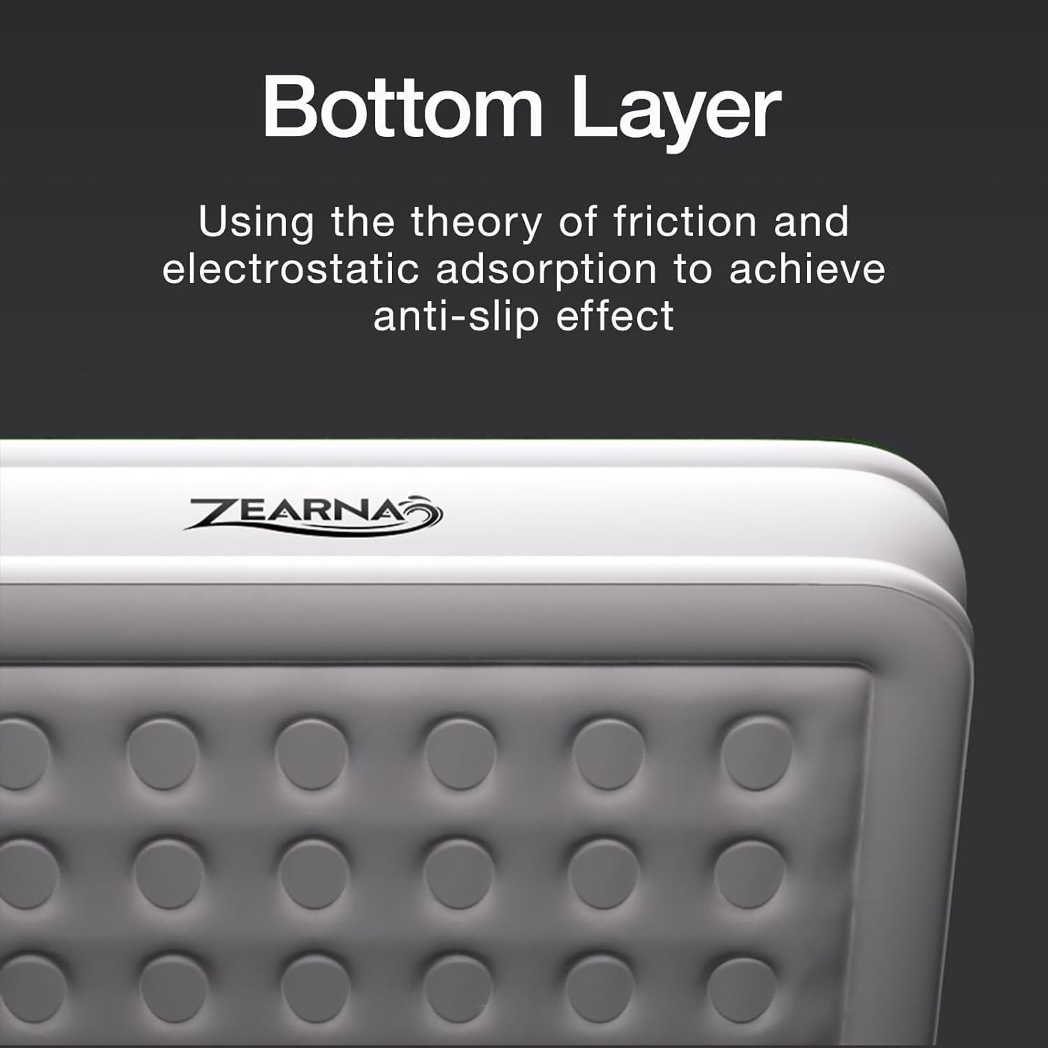 Thumbnail 5 de Zearna Single Air Bed with Built-In Pump (190x100x40cm): Quick Inflation, Stable Support