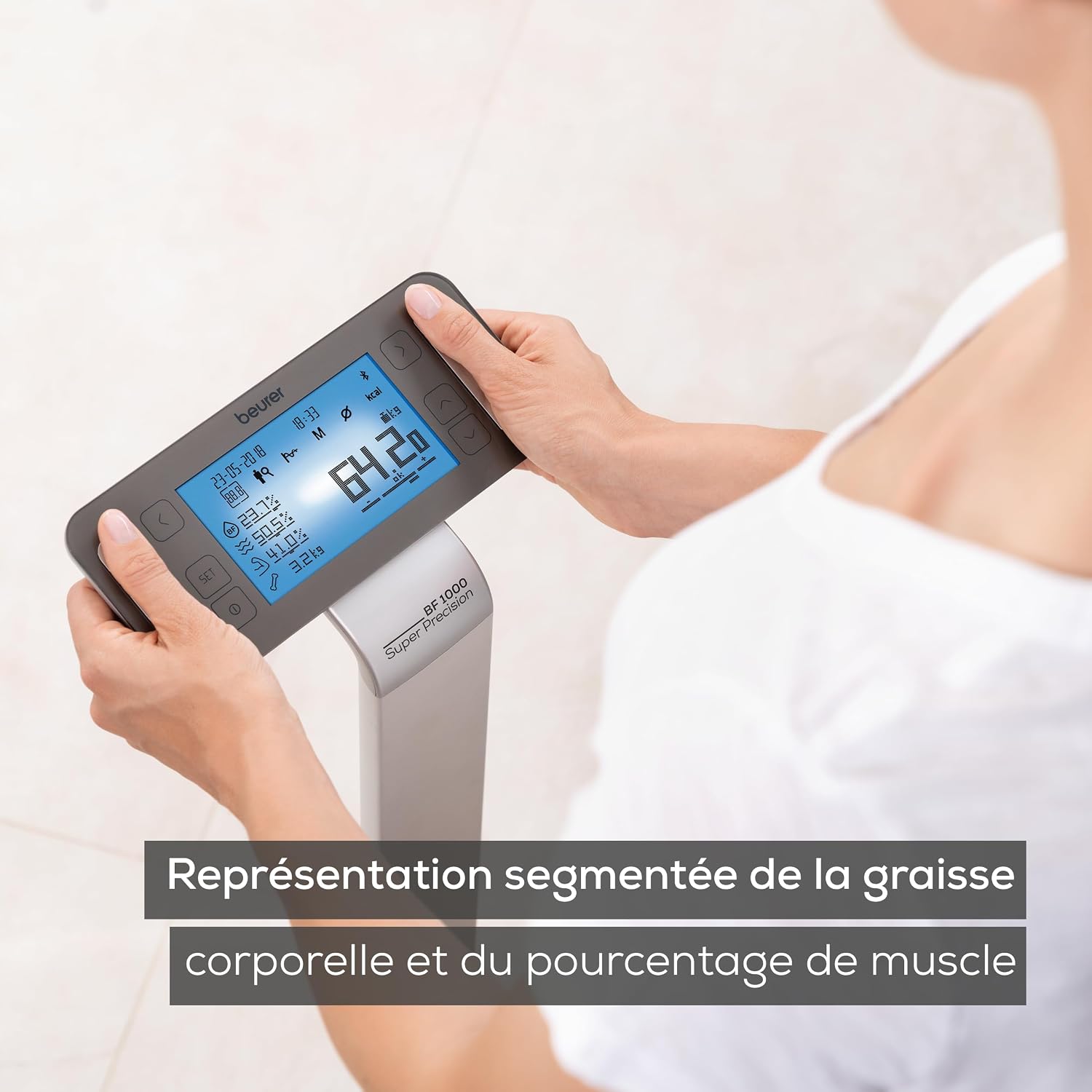 Detalle 2 de Beurer BF 1000 Pèse‑Personne impédancemètre 200 kg