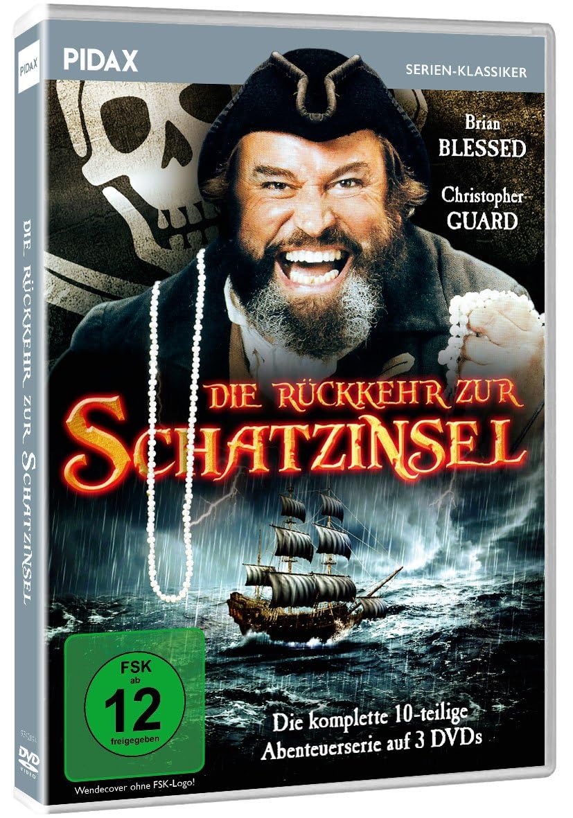 Detalle de Die Rückkehr zur Schatzinsel / Die komplette Abenteuerserie (Pidax Serien-Klassiker) – 3 DVDs von WME Film Klassiker