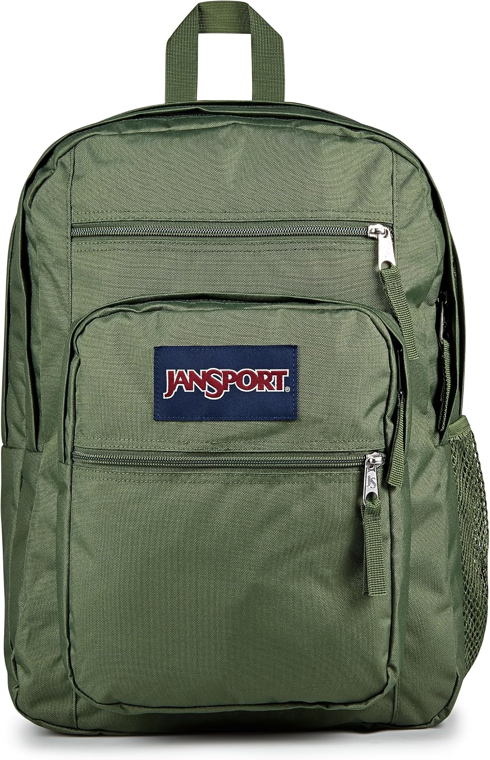 Detalle de JanSport Laptop Backpack — 2-Compartment Computer Bag with 15" Laptop Sleeve and Ergonomic Straps (Black)